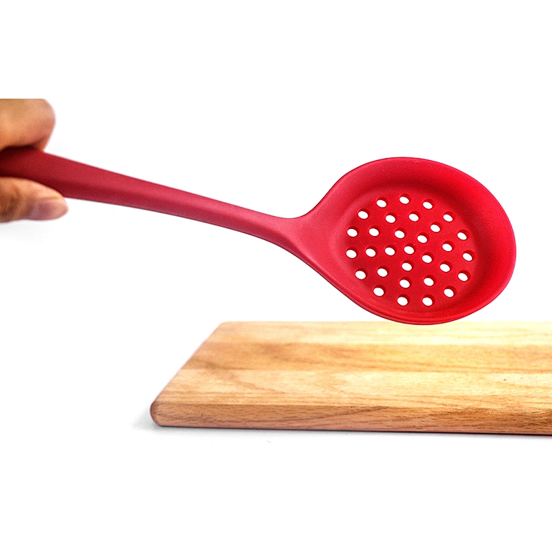 6 Pieces Red Slicone Kitchen Cooking Utensils Kitchen Utensils Accessories