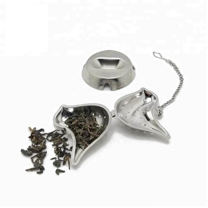 High quality stainless steel bird shape tea infuser with chain