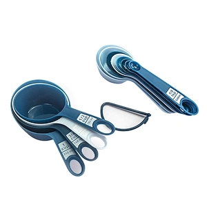 12 pieces plastic spoon measurement spring chef measuring spoons fancy measuring cups and spoons