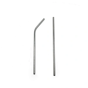 Eco Friendly high quality reusable stainless steel metal straw for drinking
