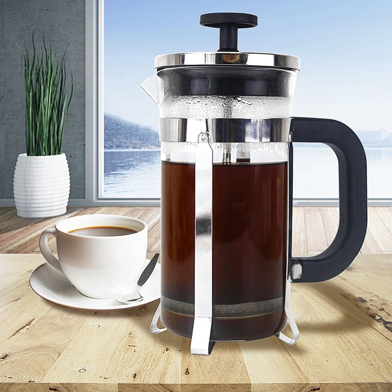 Wholesale Stainless Steel Glass French Press Coffee Maker Coffee Plunger