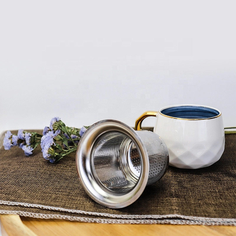 304 ECO food grade stainless steel tea infuser tea maker for tea mug and  pot