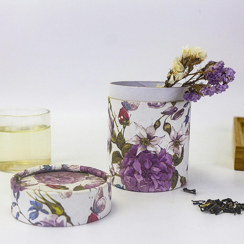 Nice tea box tube box packaging  tea container