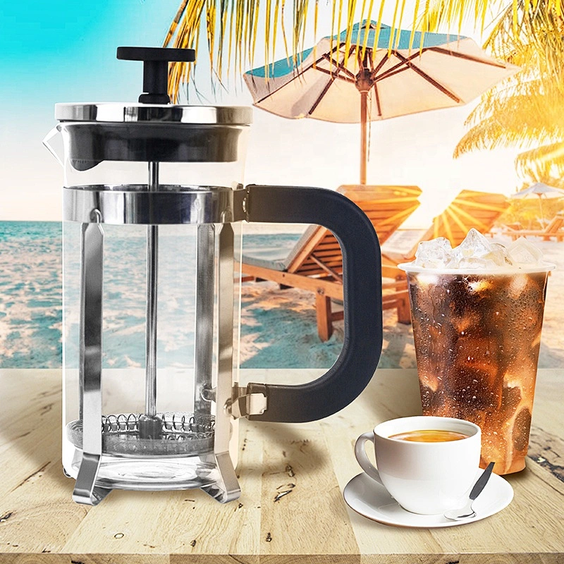 Wholesale Stainless Steel Glass French Press Coffee Maker Coffee Plunger
