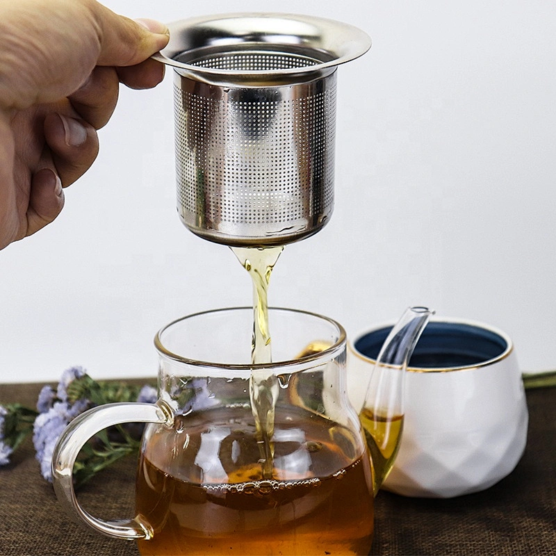 304 ECO food grade stainless steel tea infuser tea maker for tea mug and  pot