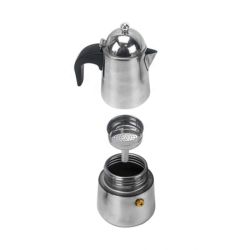 Small 100 ML Espresso coffee maker stainless steel moka coffee pot