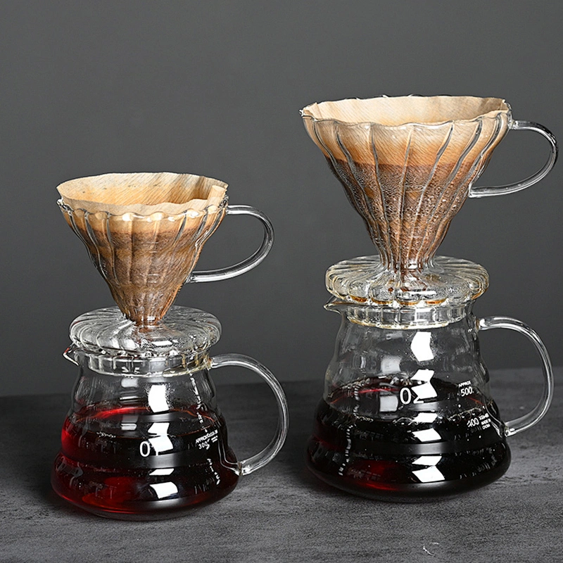 New Glass Styles Coffee Dripper With Stand  Coffee Filter