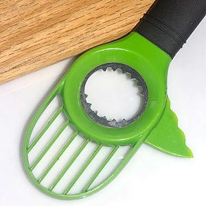3 in 1 Plastic Avocado Cutter Knife Corer Avocado Slicer Avocado tools Kitchen Gadgets