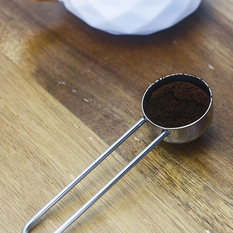tea measuring spoon stainless steel coffee bean scoop cup with handle