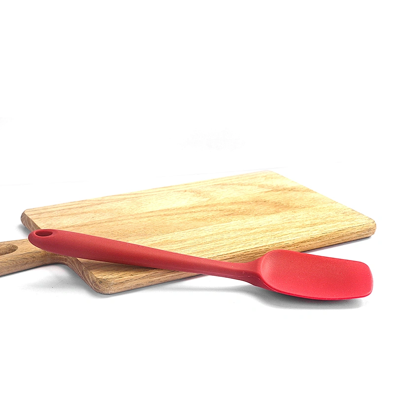 silicone spatula Non-Stick Heat Resistant set pastry baking tools  red kitchen utensils