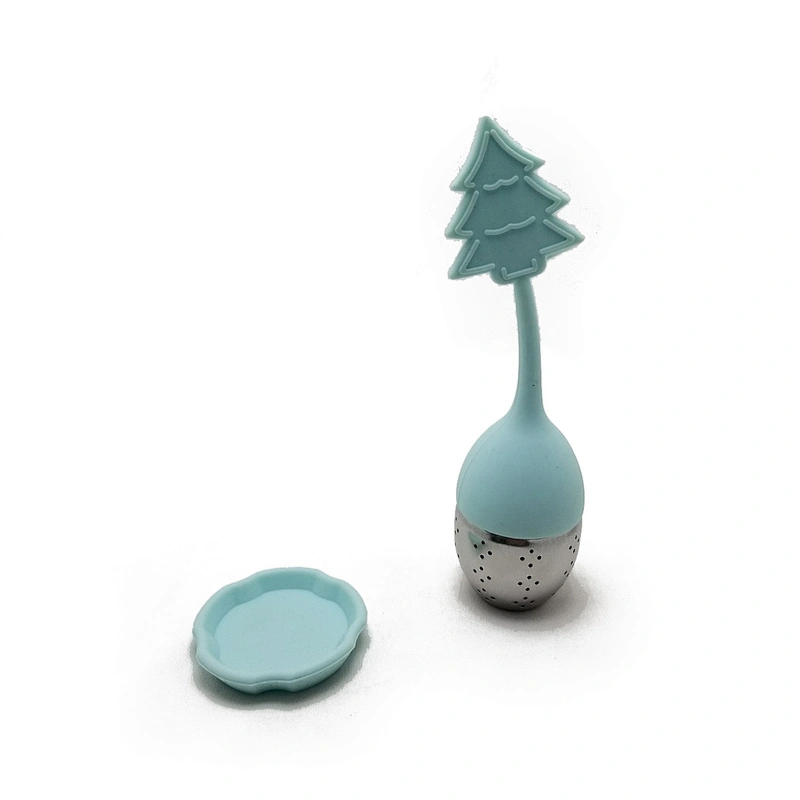 Nice christmas tree silicone tea infuser shape tea infuser