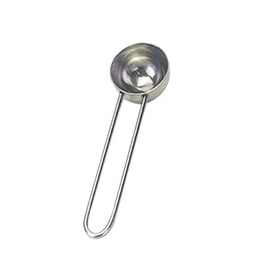 tea measuring spoon stainless steel coffee bean scoop cup with handle