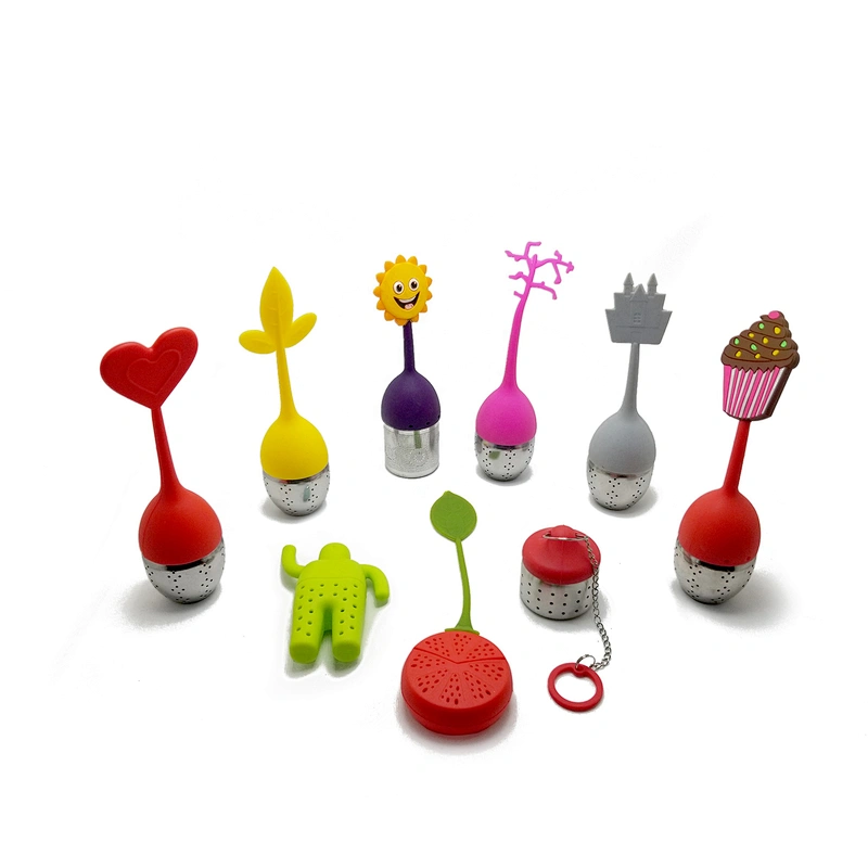 Lovely people shape silicone tea infuser