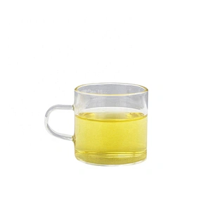 80-120 ML  heat resistant glass tea coffee cup juice mug with handle