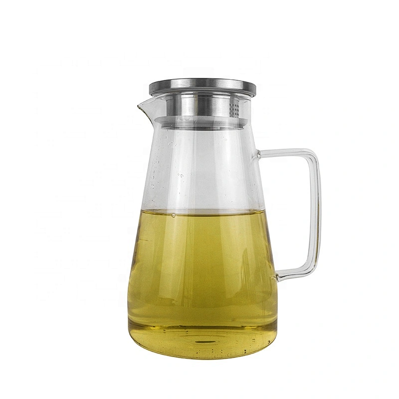 Water Jug Hot and Cold Water  Fruit Juice Carafe Iced Tea Pitcher High Borosilicate Glass Kettle