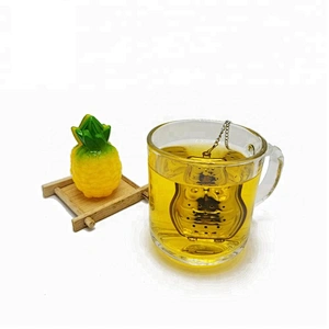 High quality stainless steel owl shape tea infuser with chain