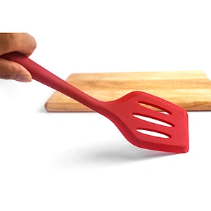 6 Pieces Red Slicone Kitchen Cooking Utensils Kitchen Utensils Accessories