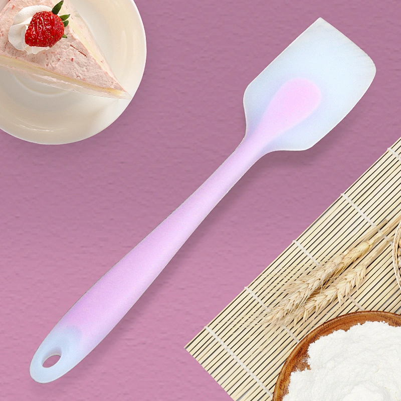 silicone spatula Non-Stick Heat Resistant set pastry baking tools  pink kitchen utensils