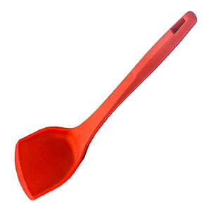 Food grade kitchen cooking utensils silicone spatula turner silicone nonstick pan shovel long handle spatual