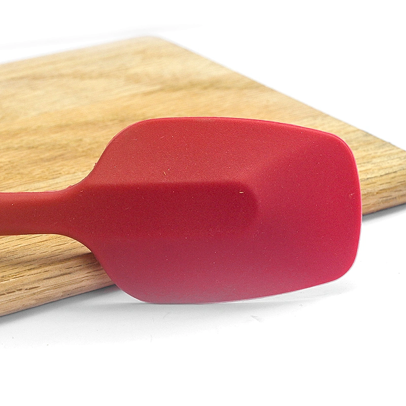 silicone spatula Non-Stick Heat Resistant set pastry baking tools  red kitchen utensils
