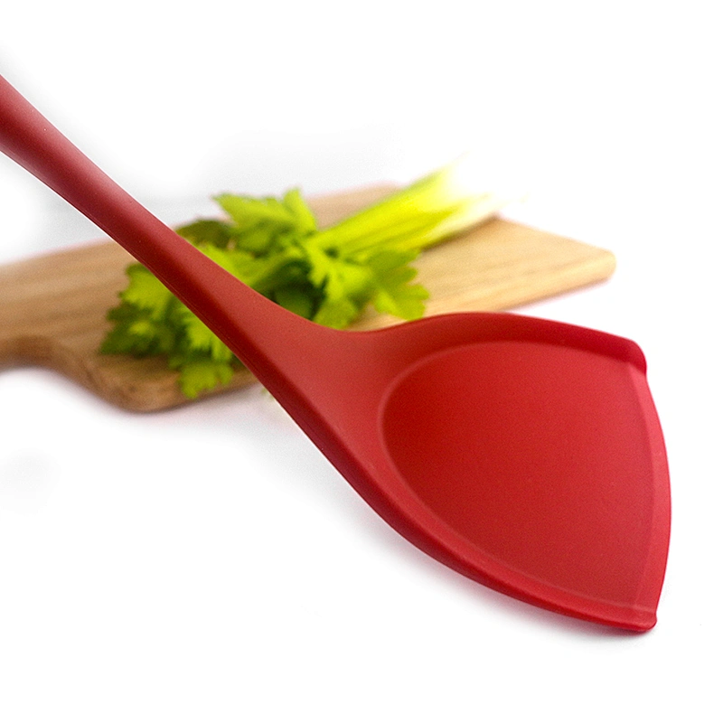 Wholesale 3 Pieces Red Slicone Kitchen Cooking Utensils Kitchen Utensils Accessories