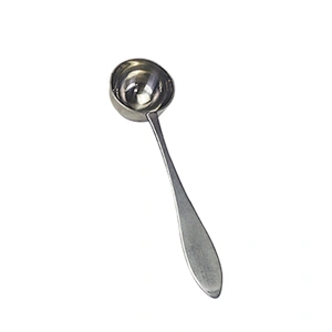 Metal tea spoon coffee measuring spoon with handle