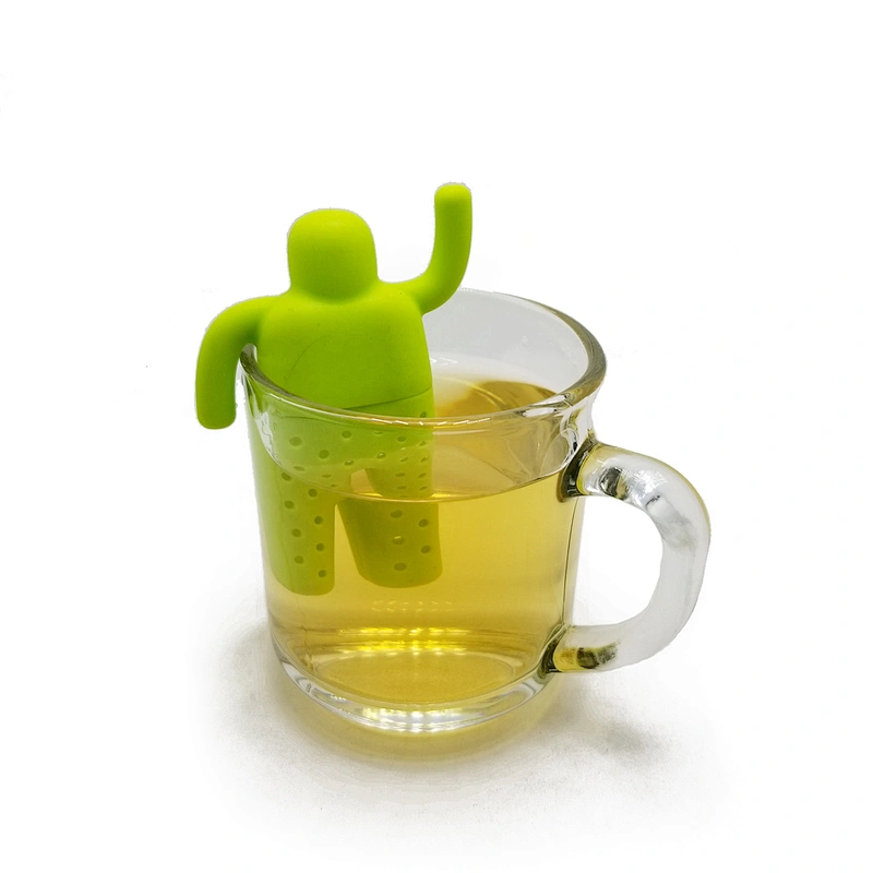 Lovely people shape silicone tea infuser