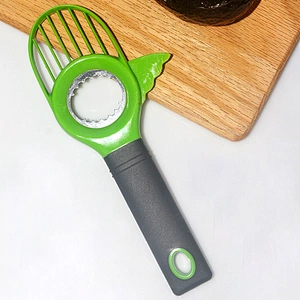 3 in 1 Plastic Avocado Cutter Knife Corer Avocado Slicer Avocado tools Kitchen Gadgets