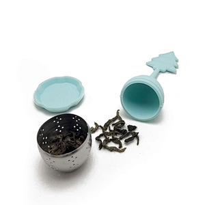 Nice christmas tree silicone tea infuser shape tea infuser