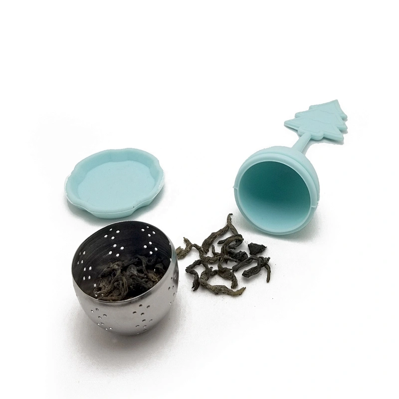 Nice christmas tree silicone tea infuser shape tea infuser