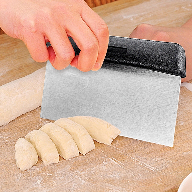 Pastry Plastic handle cake Dough Scraper Dough Cutter stainless steel
