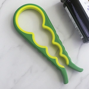 4 in 1 can opener master opener jar opener with non-slip handle