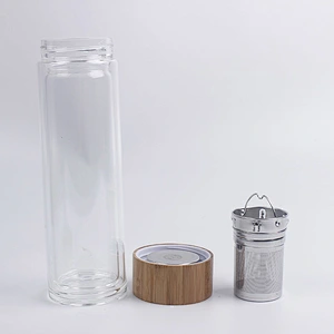 Chinese supplier sport water bottle bottledjoy with tea infuser