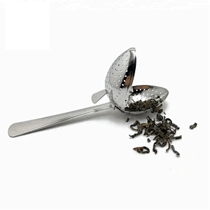 New design stainless steel leaf shape tea infuser with short handle