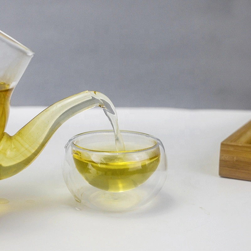 Favorable price new design factory customized glass mug drinking double wall glass cup