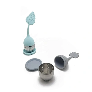 Good quality tea strainer tea filter Magic house shape silicone tea infuser