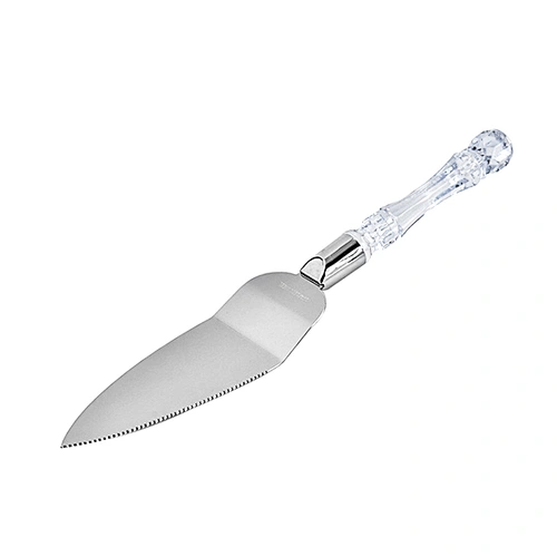 Pizza Shovel cutter stainless steel crystal handle Wedding Cake Knife and Server kitchen gadgets pastry cutter