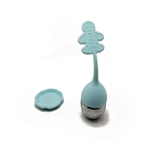 Lovely tea strainer tea filter baby stainless steel silicone tea infuser