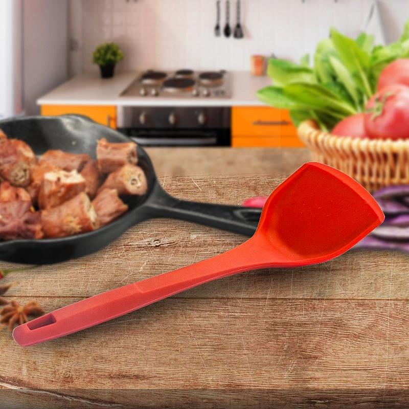 Food grade kitchen cooking utensils silicone spatula turner silicone nonstick pan shovel long handle spatual