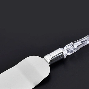 Pizza Shovel cutter stainless steel crystal handle Wedding Cake Knife and Server kitchen gadgets pastry cutter