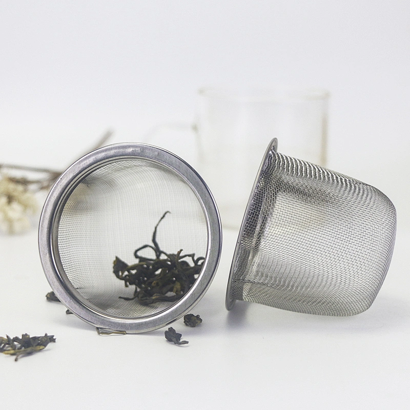 Basket shape wire mesh tea infuser tea strainer for mug