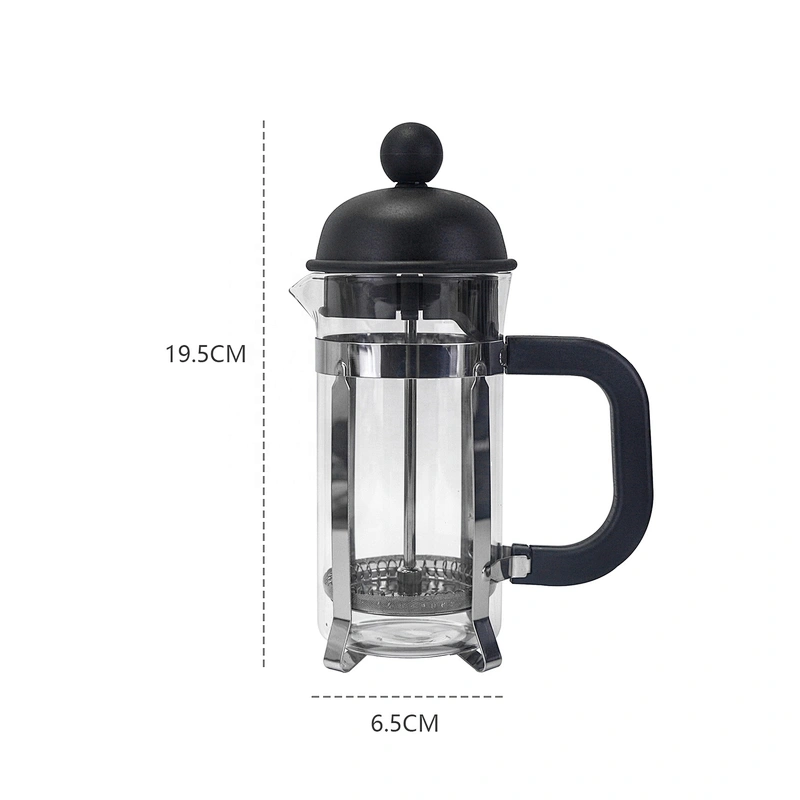 7 cups stainless Steel French Press High Quality Coffee maker with plastic lid and handle