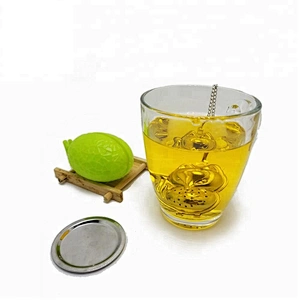 Novelty stainless steel fox shape tea infuser with chain