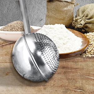 Amazon hot sell 304 stainless steel bakeware fowder filter sugar cocoa flouring tools
