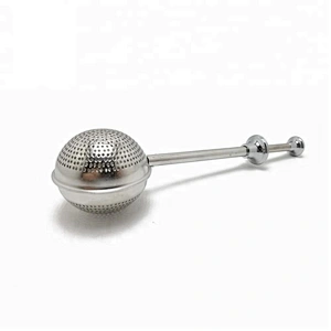 High quality stainless steel ball shape tea infuser with handle