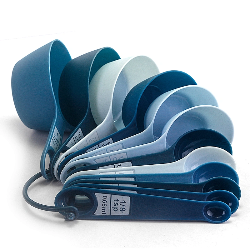 12 pieces plastic spoon measurement spring chef measuring spoons fancy measuring cups and spoons