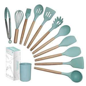 12 Pcs amazon hot selling silicone kitchen accessories set
