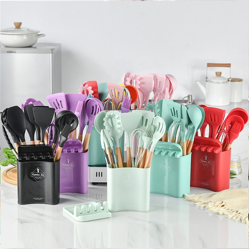 13 Pieces Slicone Kitchen Cooking Utensils Kitchen Utensils Accessories