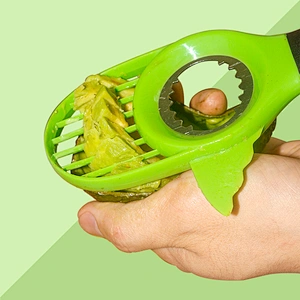 3 in 1 Plastic Avocado Cutter Knife Corer Avocado Slicer Avocado tools Kitchen Gadgets