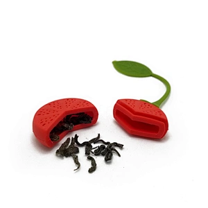 Food grade lemon shape silicone tea infuser